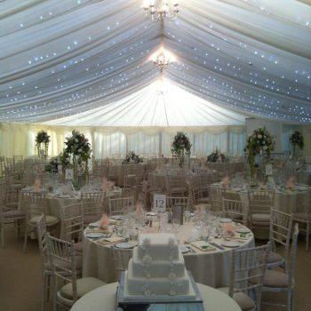 Wedding Marquee with LED's
